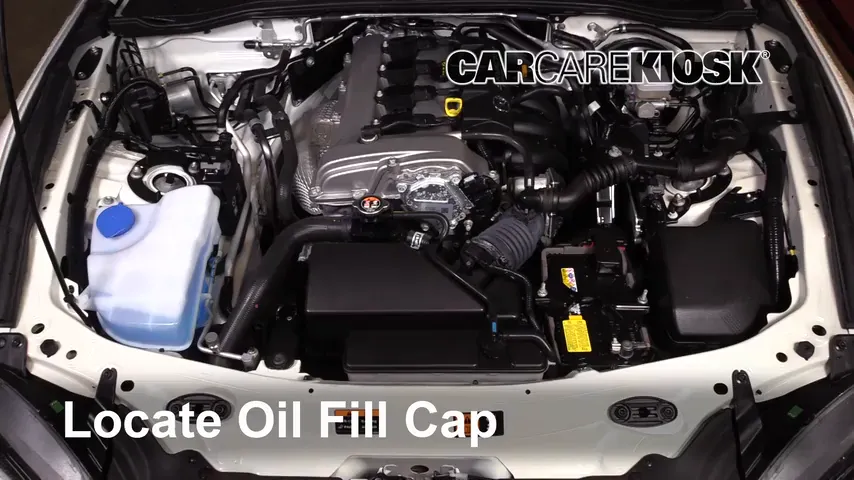 2016 Mazda MX-5 Miata Grand Touring 2.0L 4 Cyl. Oil